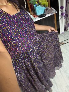 Beautiful Floral Print Maxi Dress