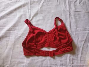 Rosaline By Zivame Cotton Pinteresty Red Bra