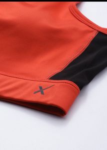 HRX Orange &amp; Black Sports Bra