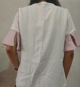 Cute Bow Detail Top