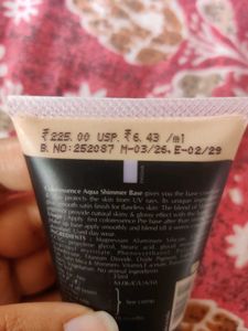 Color Essence Aqua Shimmer Base
