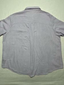Big Sized GAP Light Purple Button-Up Shirt