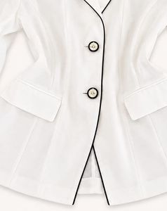 Classic White Blazer