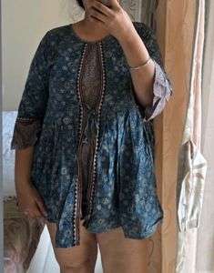 Bohemian Print Tiered top