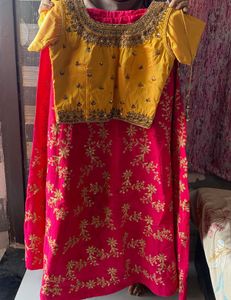 Stunning Embroidered Lehenga Choli Set