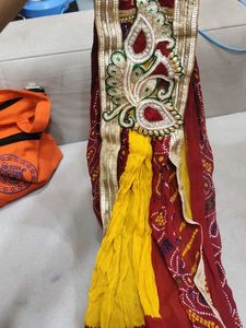 Embroidered Silk Blend dupatta