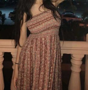 Bohemian Maxi Dress &amp; Lace Top Set