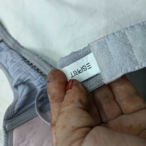 Classic Grey 🪔Striped Bra
