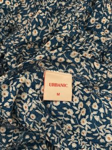 Floral Print V-Neck Dress