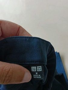 Men's Dark Blue Chinos