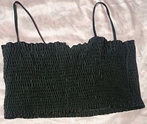 Smocked Cami Crop Top