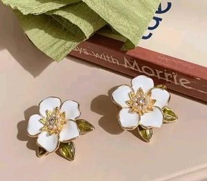 Studded Flora Statement earrings