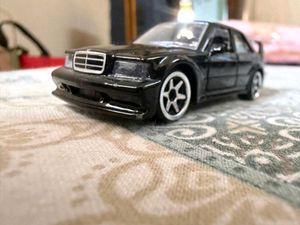Black Mercedes-Benz 190E Diecast Model Car