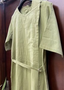 AJIO Green Casual Dress.