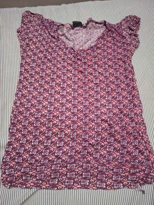Stylish Printed Cropped Top