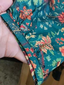 Floral Patchwork Print Top