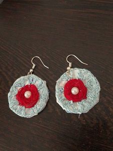 Handmade Floral Earrings