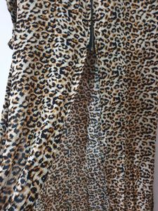 Leopard Print Maxi Kurti