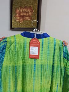 It's Narrow Cut Kurti With Fully Gher,