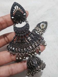 Bohemian Jhumka Earrings