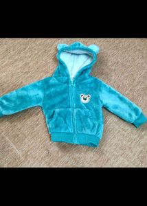Cute Teal Teddy Bear Hoodie and Pants Set