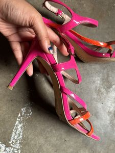 Pink Pencil Heels