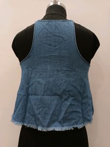 Denim Type Top