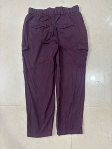 GAP Burgundy Cargo Pants