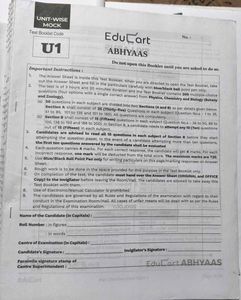 NTA NEET Abhyaas 20 Mock Papers Special Edition 2
