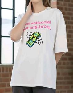 Graphic T-Shirt "Not Antisocial Just Anti-Br