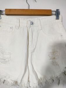 White Tone Shorts (Women's)