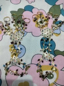 Indian Hand Harness Ring Jewelry