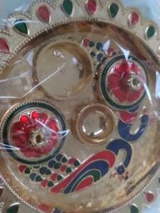 (Qty 1) Puja Thali's (Design No 5)