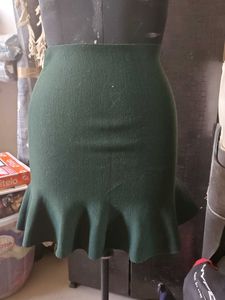 original unique hand made Flared Hem Mini Skirt