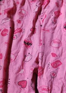 Cute Pink Pajama Pants