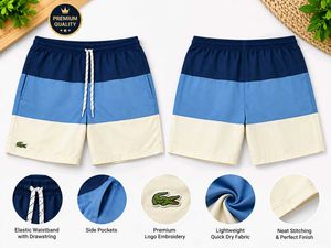 Lacoste Colorblock Swim Shorts