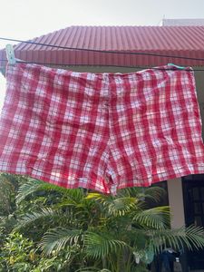 Comfortable Plaid Pajama Shorts