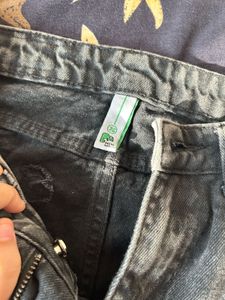 Stylish Grey Cargo Jeans