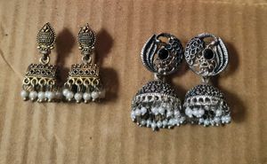 Combo Jhumka Earrings Set