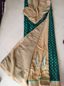 Elegant Saree with Embroidered Detail