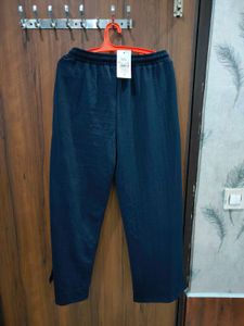 shein Comfortable Navy Blue Pants