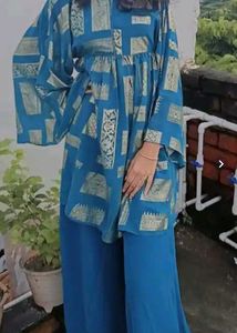 all about you kimono plazzo Kurta Set