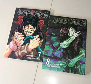 Jujutsu Kaisen Volume 7 And 8