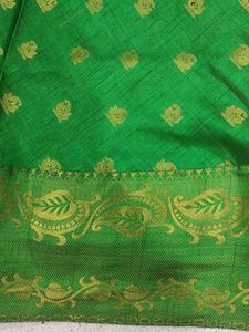 Green Ethnic Skirt with net frok style kurta wit