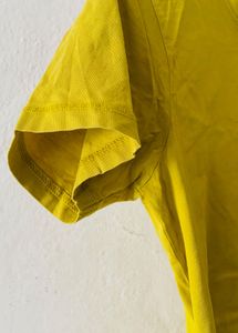 Yellow Graphic Print T-Shirt