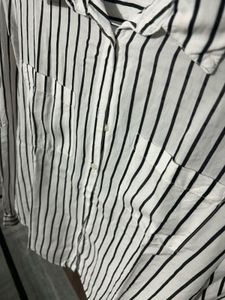 Classic Striped Button-Up Shirt