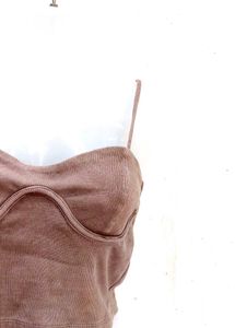 light brown top