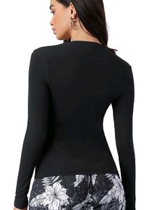 Casual Square Neck Full Sleeves top