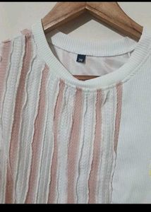 Striped Panel top