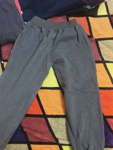 Gray Adidas Joggers with "TENDY" Graphic